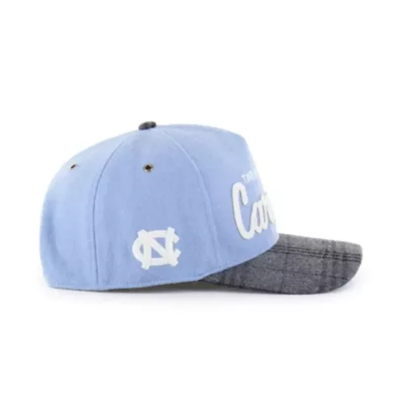 NCAA Unisex Carolina North Carolina Tar Heels Windowpane Plaid Collection Hitch Adjustable Hat
