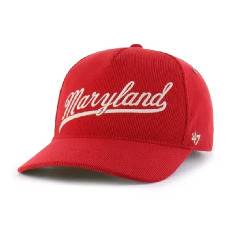 NCAA Unisex Maryland Terrapins Collections Golden Age Corduroy Hitch Adjustable Hat