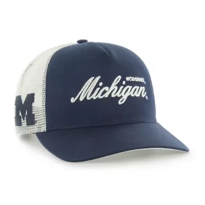 NCAA Unisex Michigan Wolverines Contemporary Basics Foundation Trucker Hitch Adjustable Hat