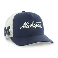 NCAA Unisex Michigan Wolverines Contemporary Basics Foundation Trucker Hitch Adjustable Hat
