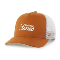 NCAA Unisex Burnt Texas Longhorns Contemporary Basics Foundation Trucker Hitch Adjustable Hat