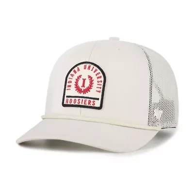 NCAA Unisex Indiana Hoosiers Core & Inline Gravestone Adjustable Trucker Hat