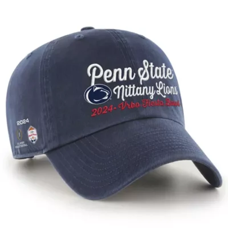 NCAA Penn State Nittany Lions NCAA Football Playoff 2024 Fiesta Bowl Clean Up Adjustable Hat