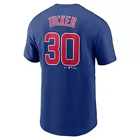 MLB Nike Kyle Tucker Chicago Cubs Fuse Name & Number T-Shirt