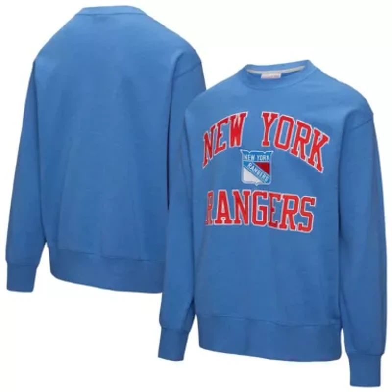 NHL New York Rangers Playoff Win Fleece Pullover Sweatshirt