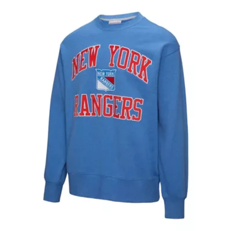 NHL New York Rangers Playoff Win Fleece Pullover Sweatshirt