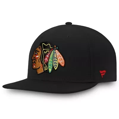 NHL Fanatics Chicago Blackhawks Core Fitted Hat