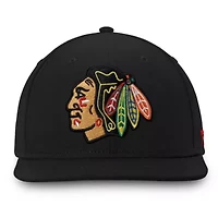 NHL Fanatics Chicago Blackhawks Core Fitted Hat