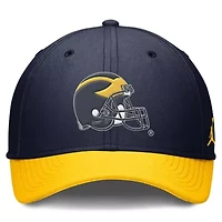 NCAA Nike Michigan Wolverines Rise Performance Flex Hat