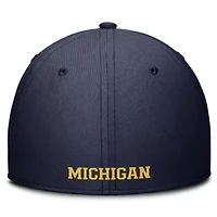 NCAA Nike Michigan Wolverines Rise Performance Flex Hat