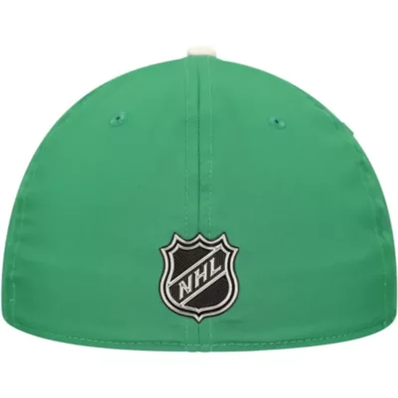 NHL Fanatics Kelly New Jersey Devils Authentic Pro St. Patrick's Day Flex Hat