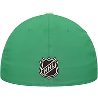 NHL Fanatics Kelly New Jersey Devils Authentic Pro St. Patrick's Day Flex Hat