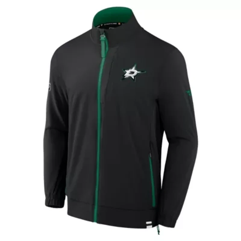 NHL Fanatics Dallas Stars Authentic Pro Rink Coaches Full-Zip Jacket