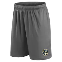 MLB Fanatics Milwaukee Brewers Primary Logo Shorts