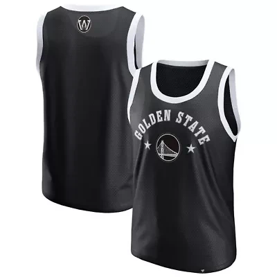 NBA Fanatics Golden State Warriors Mesh Tank Top