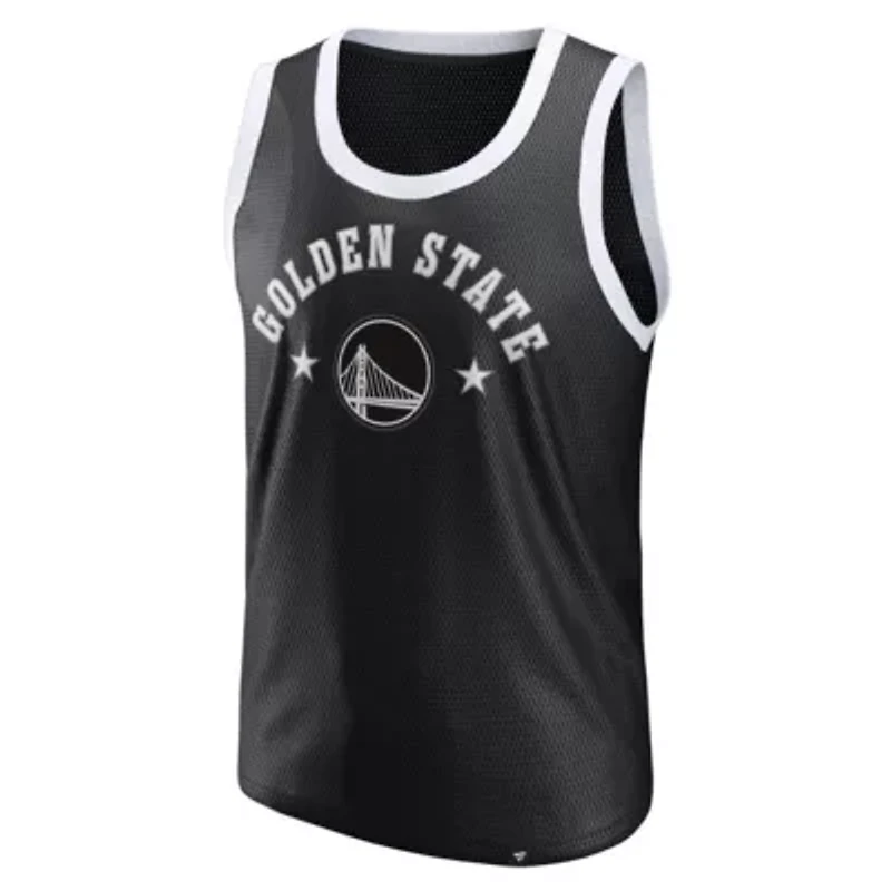 NBA Fanatics Golden State Warriors Mesh Tank Top