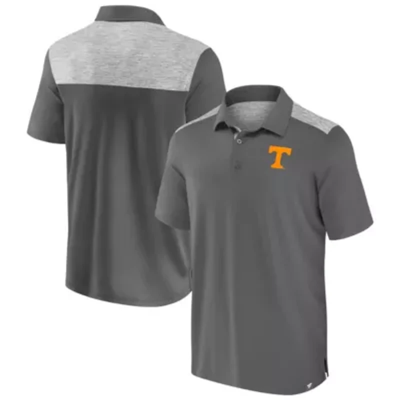 NCAA Fanatics Tennessee Volunteers Iconic Brushed Blocked Polo