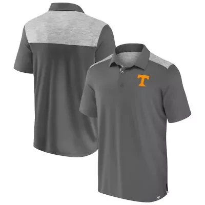 NCAA Fanatics Tennessee Volunteers Iconic Brushed Blocked Polo