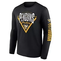 NHL Fanatics Pittsburgh Penguins Headline Long Sleeve T-Shirt
