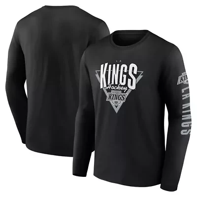 NHL Fanatics Los Angeles Kings Headline Long Sleeve T-Shirt