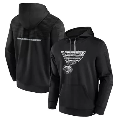 NHL Fanatics St. Louis Blues Iced Out Pullover Hoodie