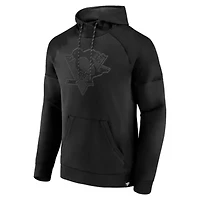 NHL Fanatics Pittsburgh Penguins Ice Defender Raglan Pullover Hoodie