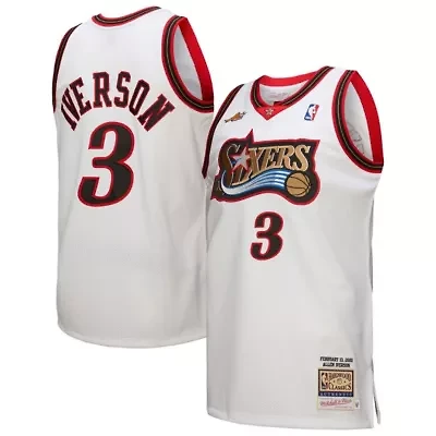 NBA Allen Iverson Philadelphia 76ers 2000 All-Star Game Authentic Jersey