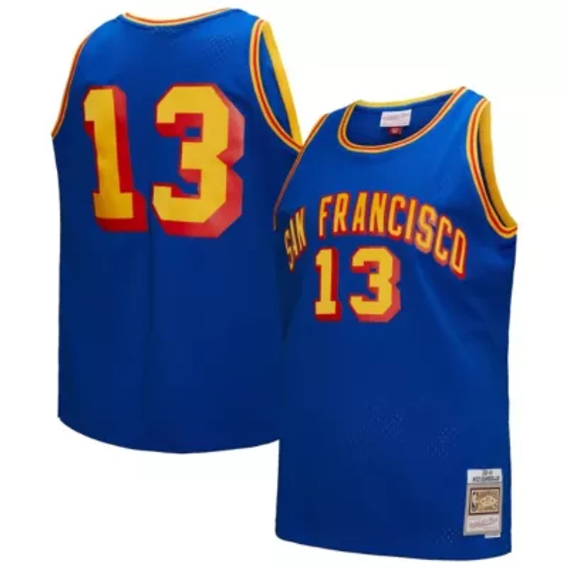 Hardwood Classic Teams Wilt Chamberlain San Francisco Warriors Classics 1963/64 Swingman Jersey