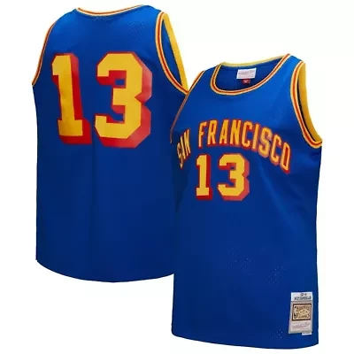 Hardwood Classic Teams Wilt Chamberlain San Francisco Warriors Classics 1963/64 Swingman Jersey