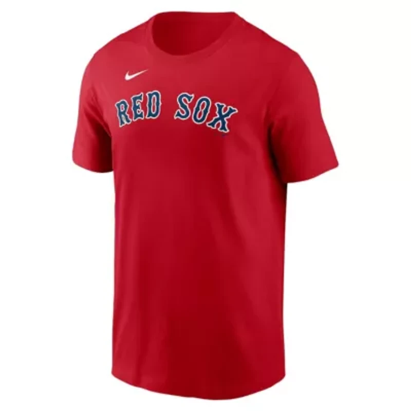 Boston Red Sox MLB Nike Garrett Crochet Fuse Name & Number T-Shirt