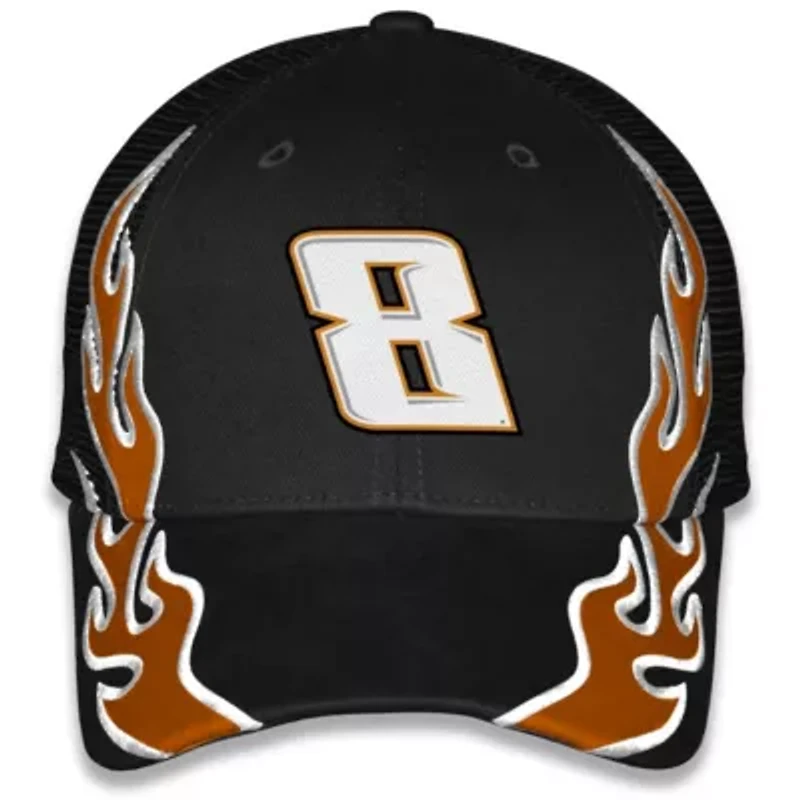 NASCAR Unisex Kyle Busch Cheddars Flame Trucker Adjustable Hat