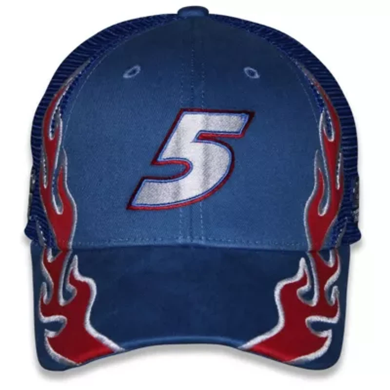 NASCAR Unisex Kyle Larson HendrickCars.com Flame Trucker Adjustable Hat