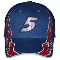 NASCAR Unisex Kyle Larson HendrickCars.com Flame Trucker Adjustable Hat