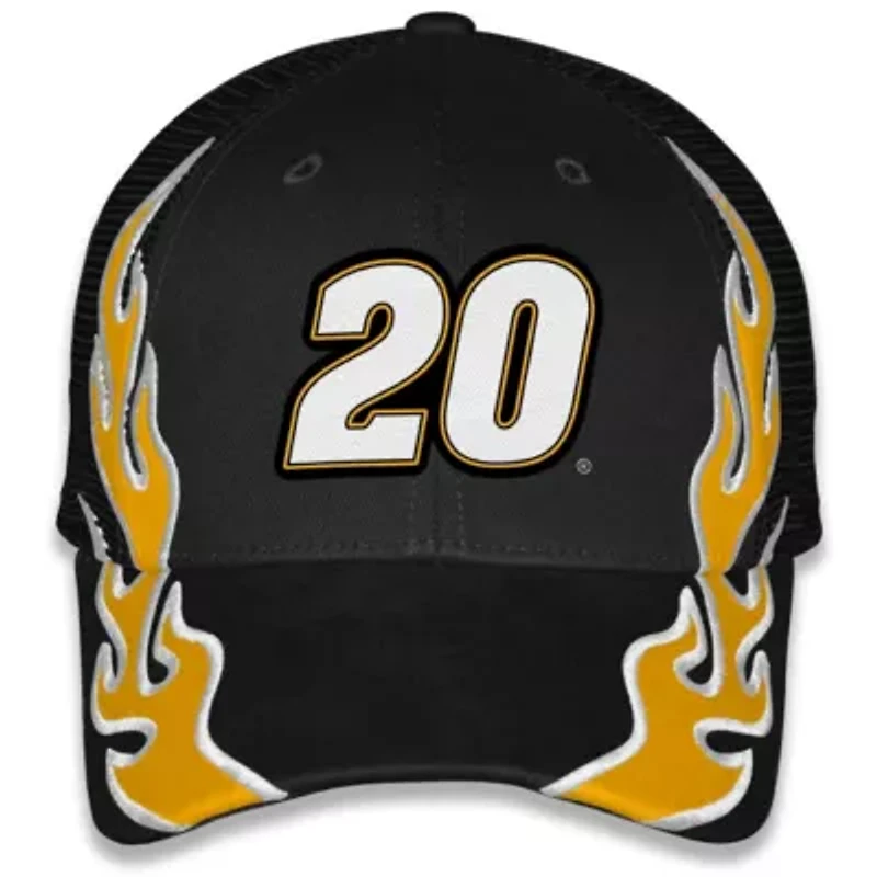 NASCAR Unisex Christopher Bell DeWalt Flame Trucker Adjustable Hat