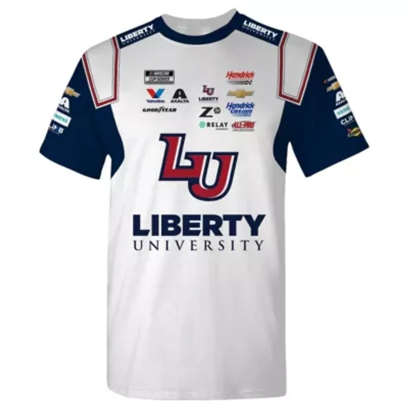 NASCAR William Byron Liberty University Uniform T-Shirt