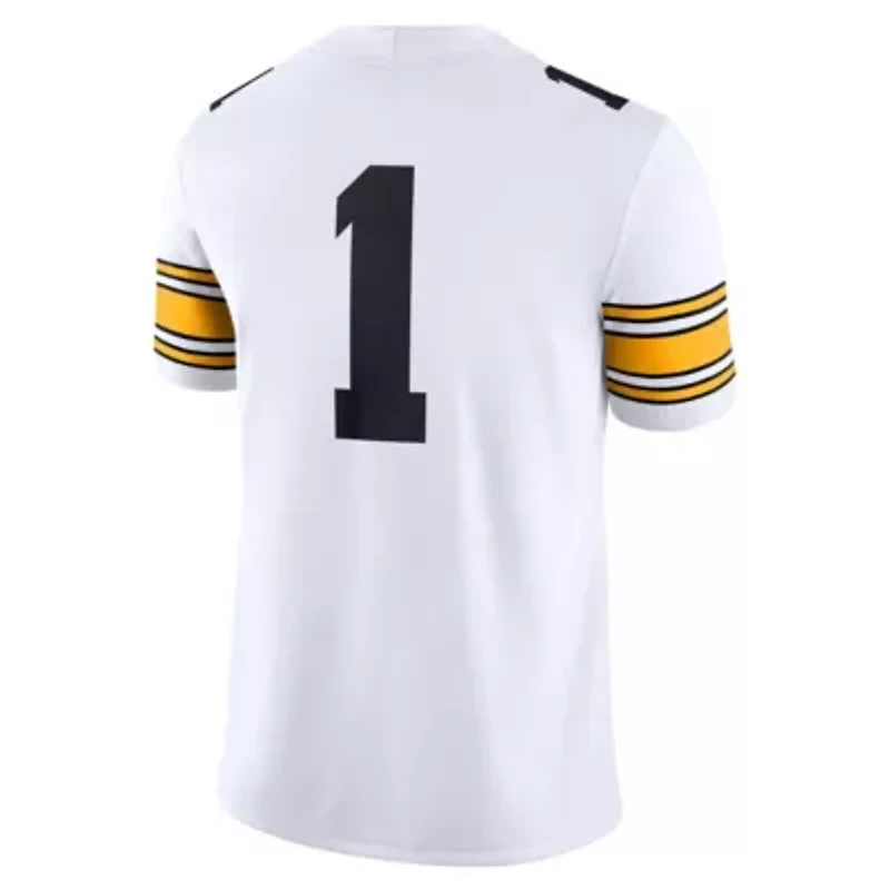 NCAA Nike #1 Iowa Hawkeyes Game Jersey