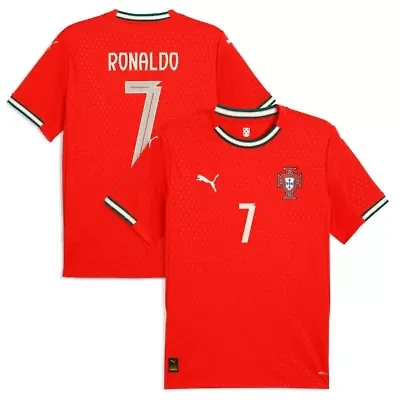 Soccer National Teams Cristiano Ronaldo Portugal Team 2025 Home Replica Jersey