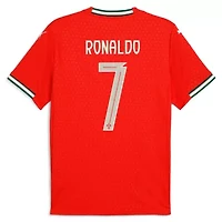 Soccer National Teams Cristiano Ronaldo Portugal Team 2025 Home Replica Jersey