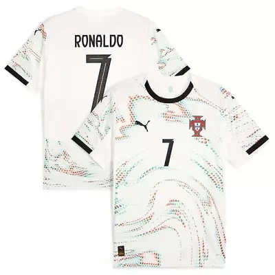 Soccer National Teams Cristiano Ronaldo Portugal Team 2025 Away Replica Jersey