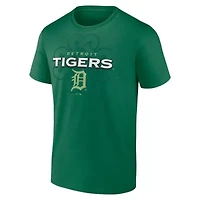 MLB Fanatics Kelly Detroit Tigers Celtic Luck T-Shirt