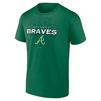 MLB Fanatics Kelly Atlanta Braves Celtic Luck T-Shirt