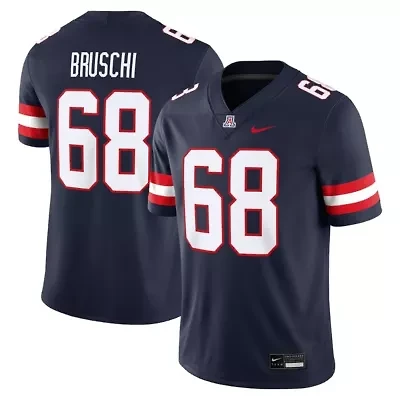 NCAA Nike Tedy Bruschi Arizona Wildcats Home Game Jersey