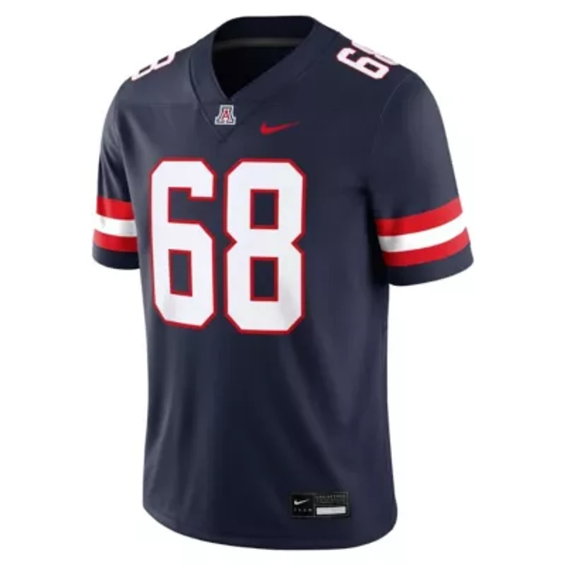 NCAA Nike Tedy Bruschi Arizona Wildcats Home Game Jersey