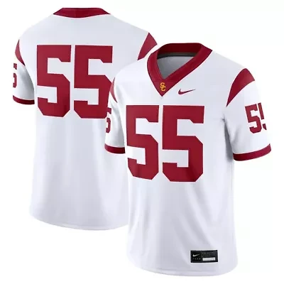 NCAA Nike #55 USC Trojans Limited Away Game Jersey