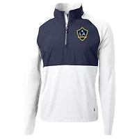 MLS LA Galaxy Adapt Eco Knit Hybrid Recycled Quarter-Zip Pullover Top