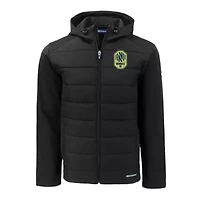 MLS Nashville SC Evoke Hybrid Eco Softshell Recycled Full-Zip Jacket
