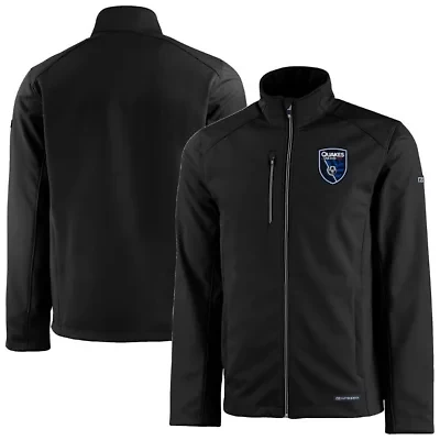 MLS San Jose Earthquakes Evoke Eco Softshell Recycled Full-Zip Jacket