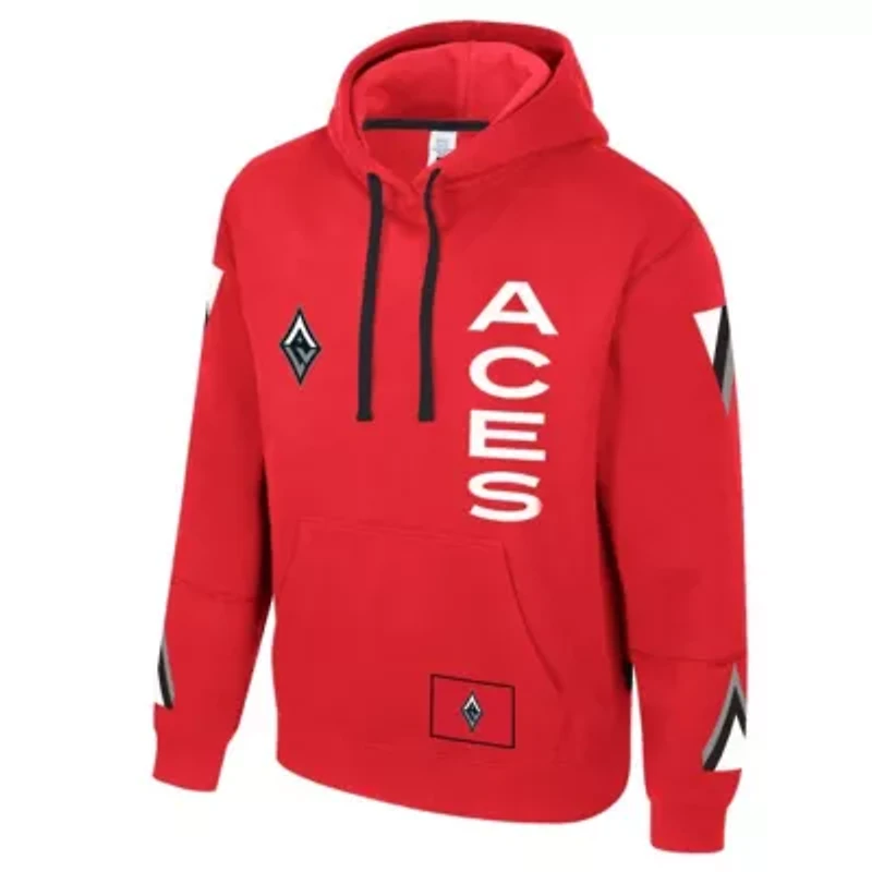 WNBA Unisex Las Vegas Aces City Star Rebel Edition Pullover Hoodie