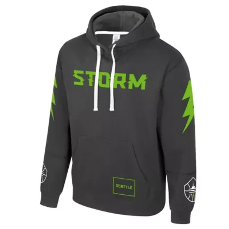 WNBA Unisex Seattle Storm City Star Rebel Edition Pullover Hoodie