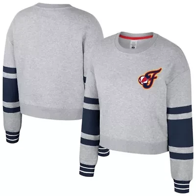 WNBA Unisex Indiana Fever Cropped Pullover Sweatshirt